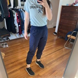 Navy Jogger Scrub Pants